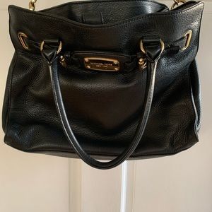 Michael Kors Black Hamilton satchel